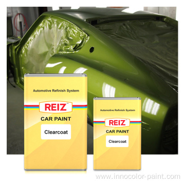 REIZ Car Paint Match High Gloss 2K Car Automotive Paint Lacquer Auto Car Paint Clear Coat For Sale